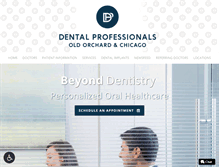 Tablet Screenshot of dentalprofessionals.com